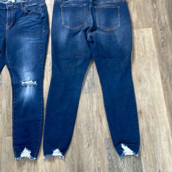 Lane Bryant mid rise skinny jeans signature fit size 14 bundle - Picture 12 of 12